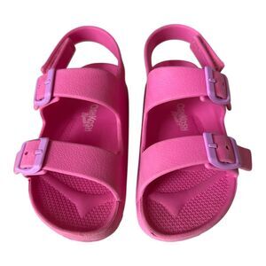 Osh Kosh B'gosh Carters Girls Sandals Size 12 Water Shoes Pink Beach Pool Swim